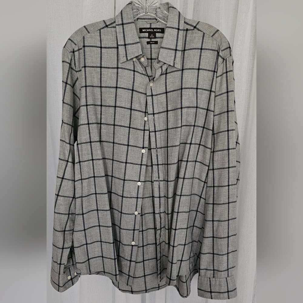 Michael Kors, trim scratch, M , long sleeve shirt